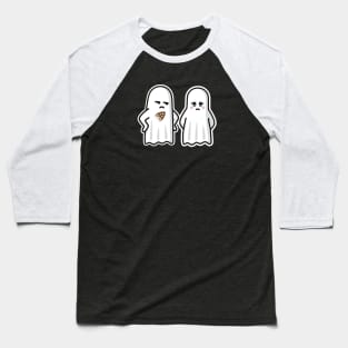 Funny Halloween scorch mark flatiron ghost ironing Baseball T-Shirt